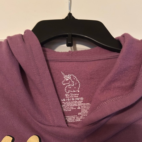 EUC Girls Hoodie Dress size L 10/12 - Picture 5 of 5